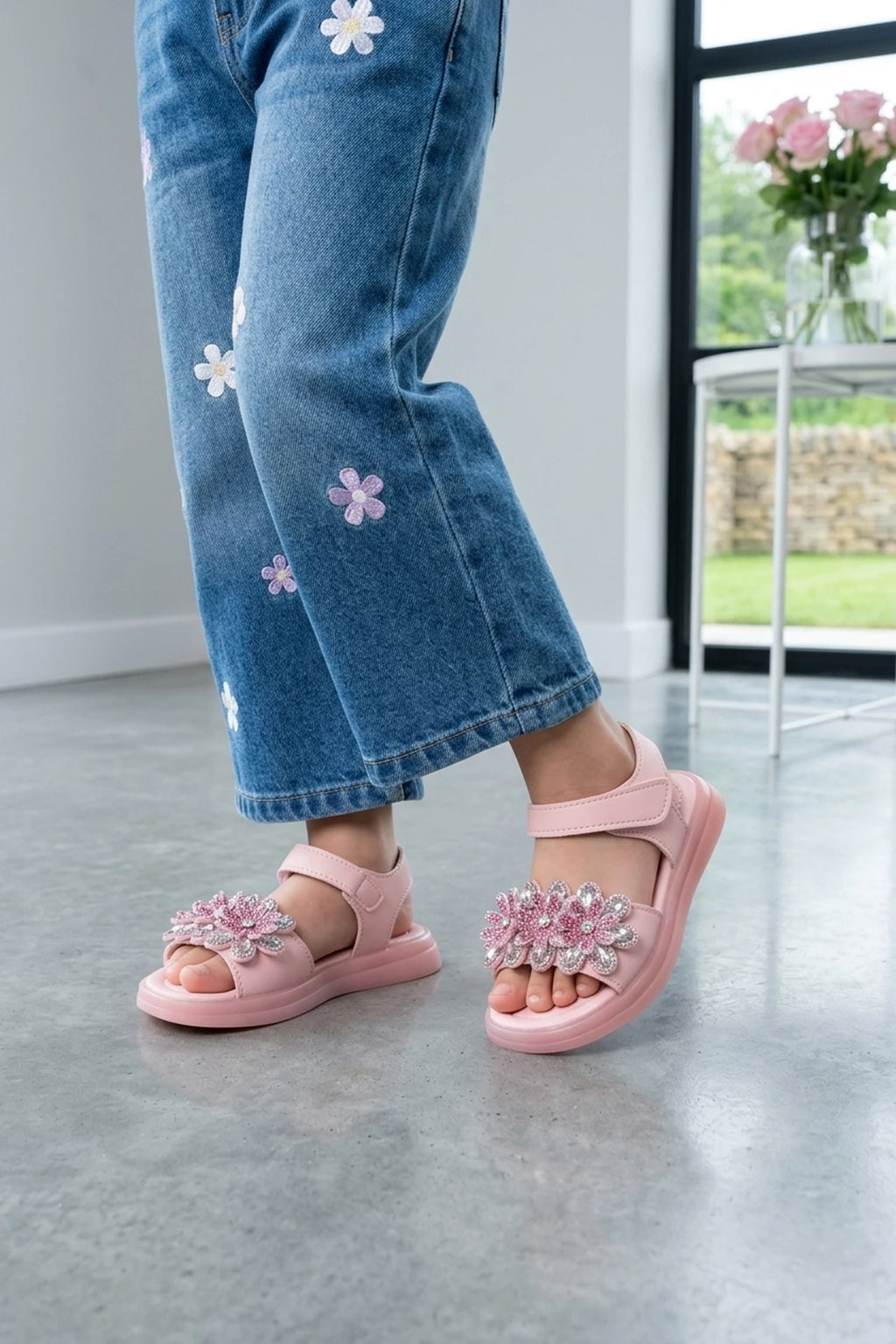 Girl Casual Sandal Pink 0721366
