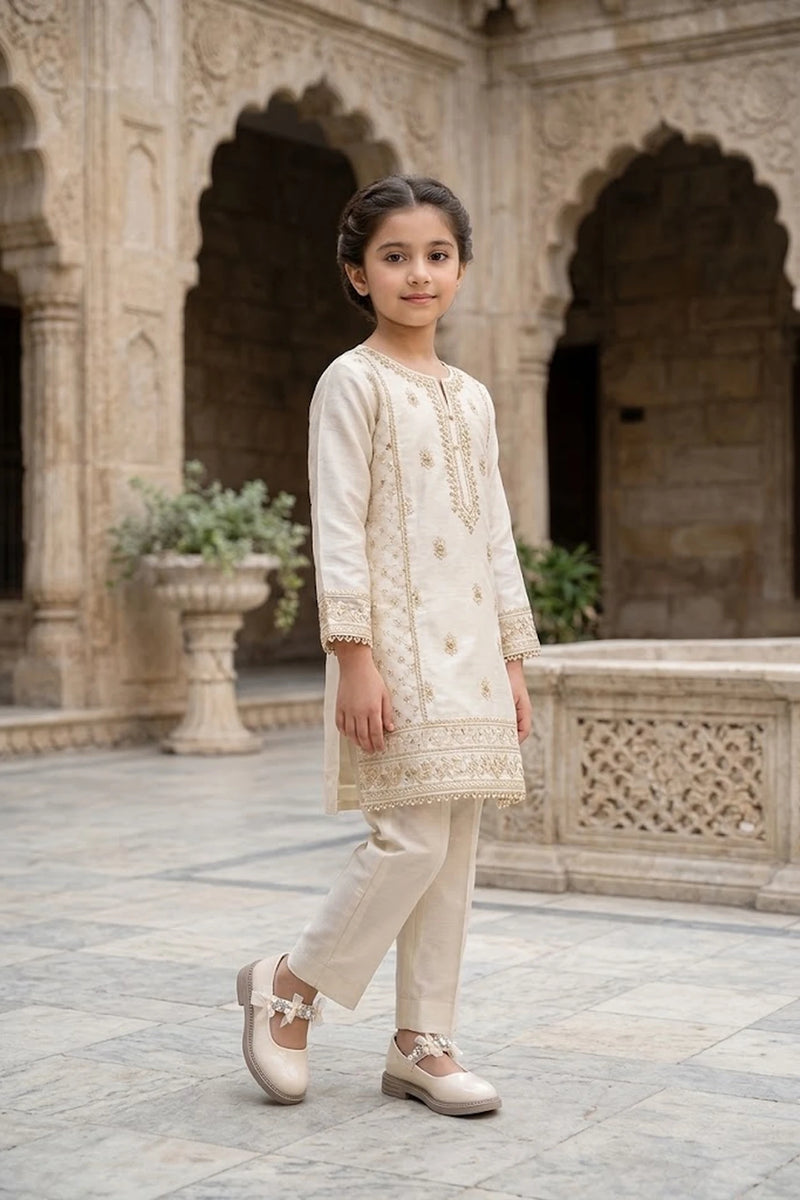 Girl Fancy Pumps Fawn 0710698