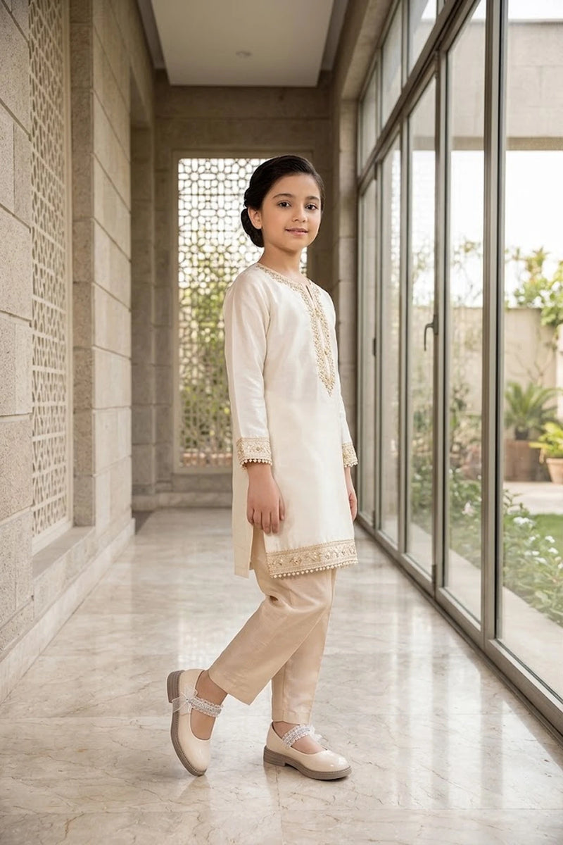 Girl Fancy Pumps Fawn 0710699