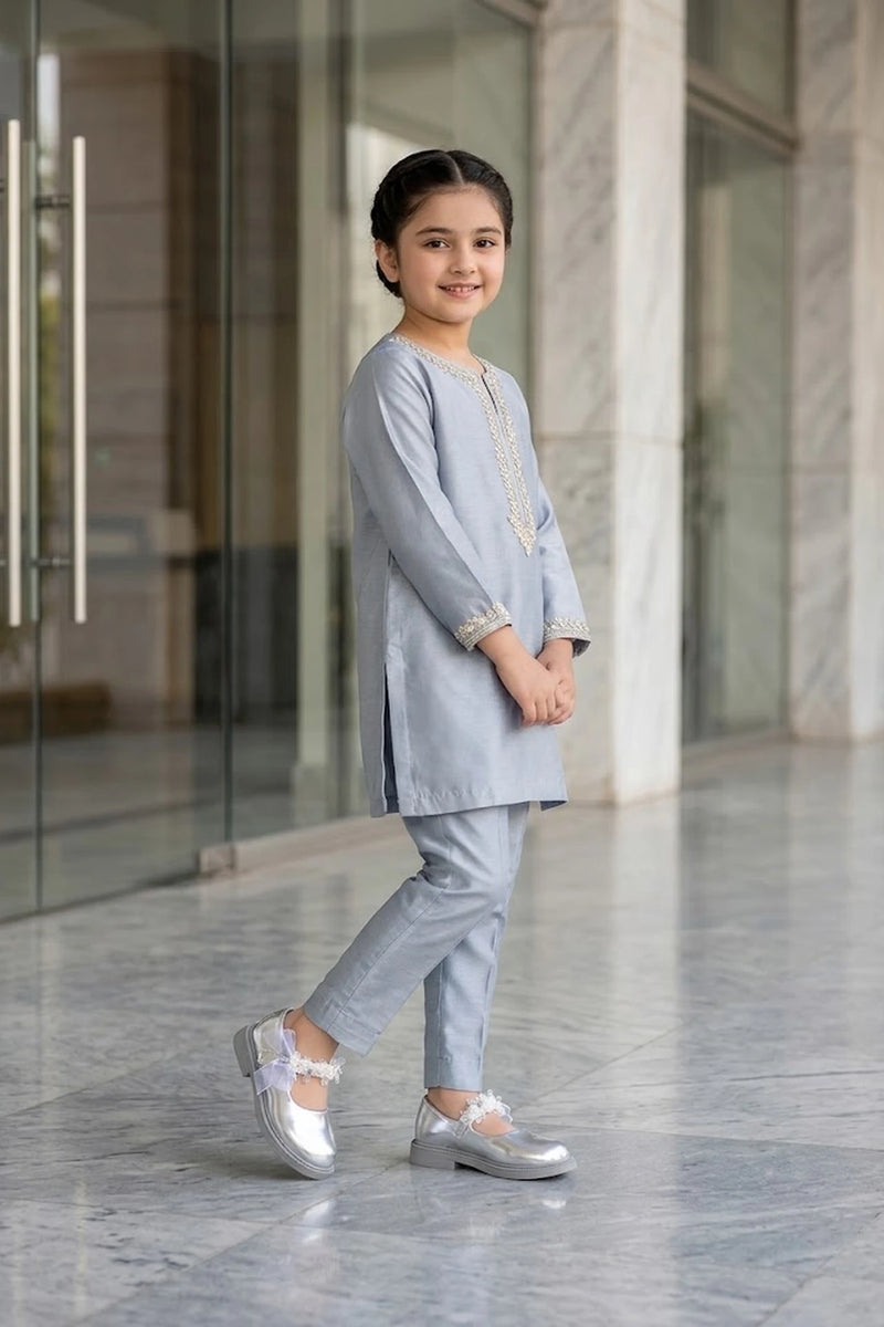 Girl Fancy Pumps Silver 0710706