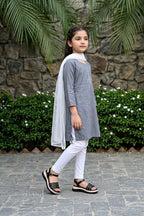 Girl Fancy Sandal Black 0721176