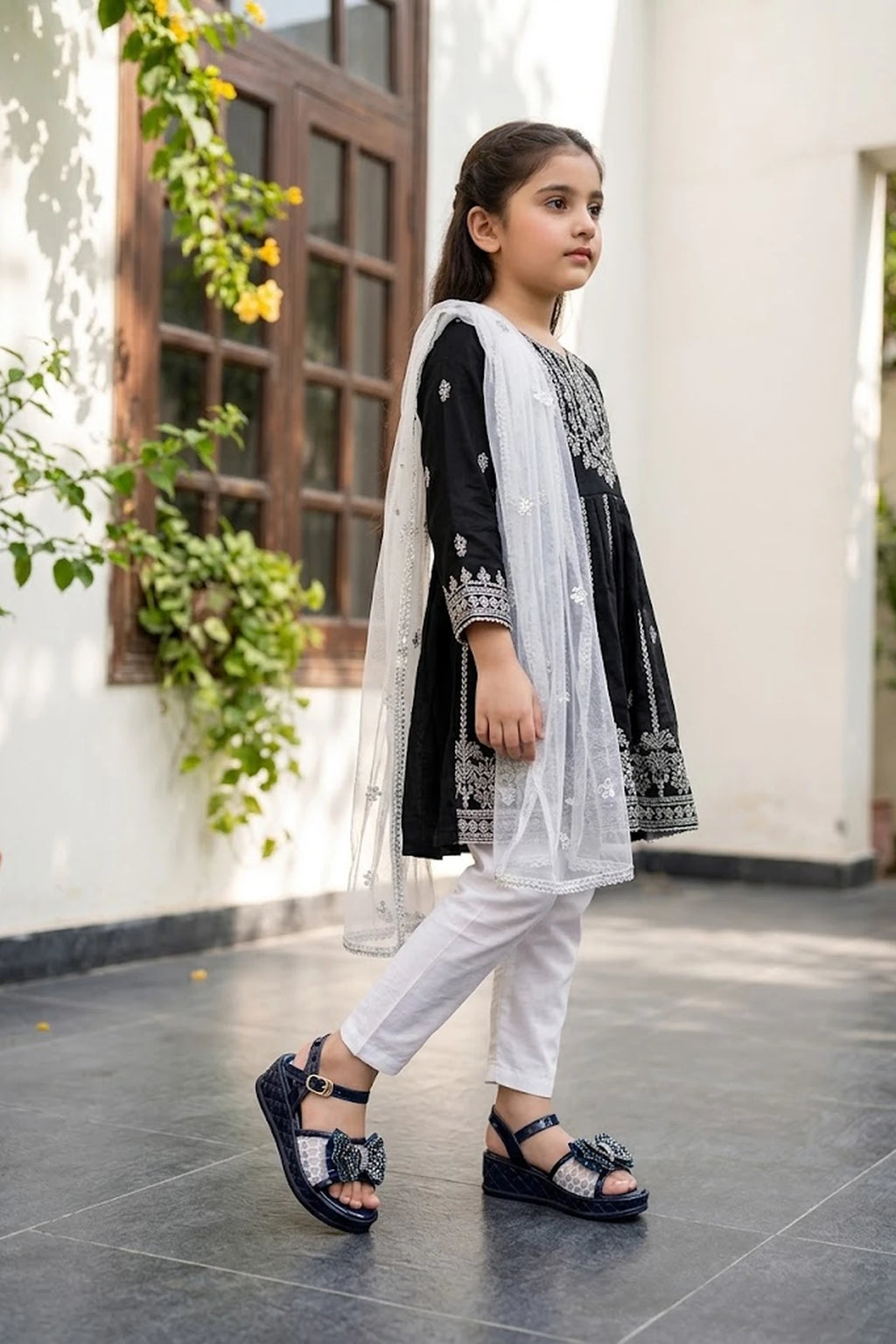 Girl Fancy Sandal Blue 0721160