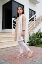 Girl Fancy Sandal Fawn 0721176