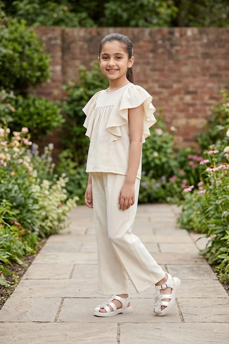 Girl Fancy Sandal Fawn 0721334