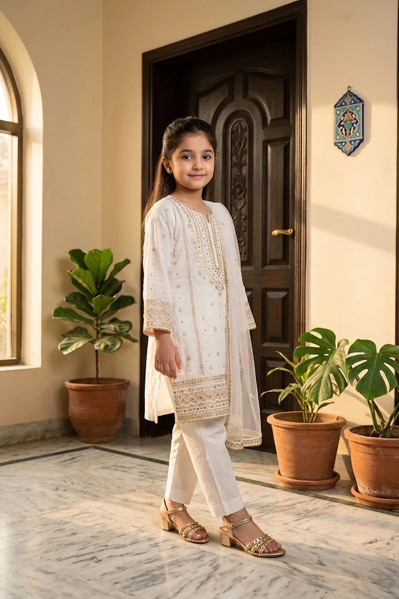 Girl Fancy Sandal Golden 0721240