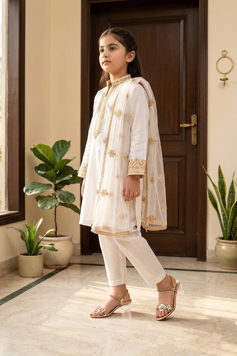 Girl Fancy Sandal Golden 0721242