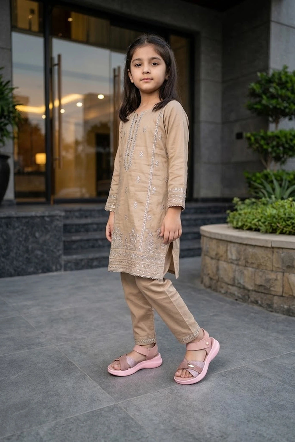 Girl Fancy Sandal Pink 0721257