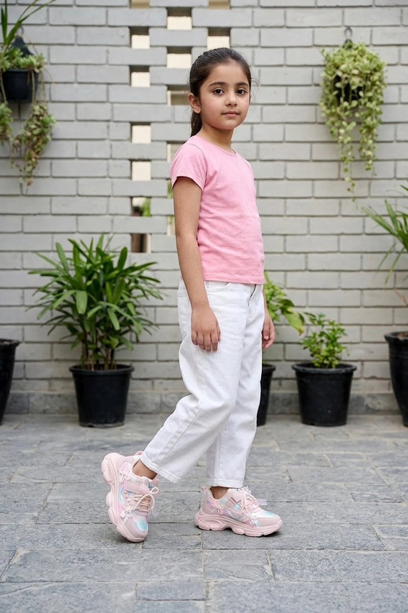 Girl Jogger Shoes Pink 0750417