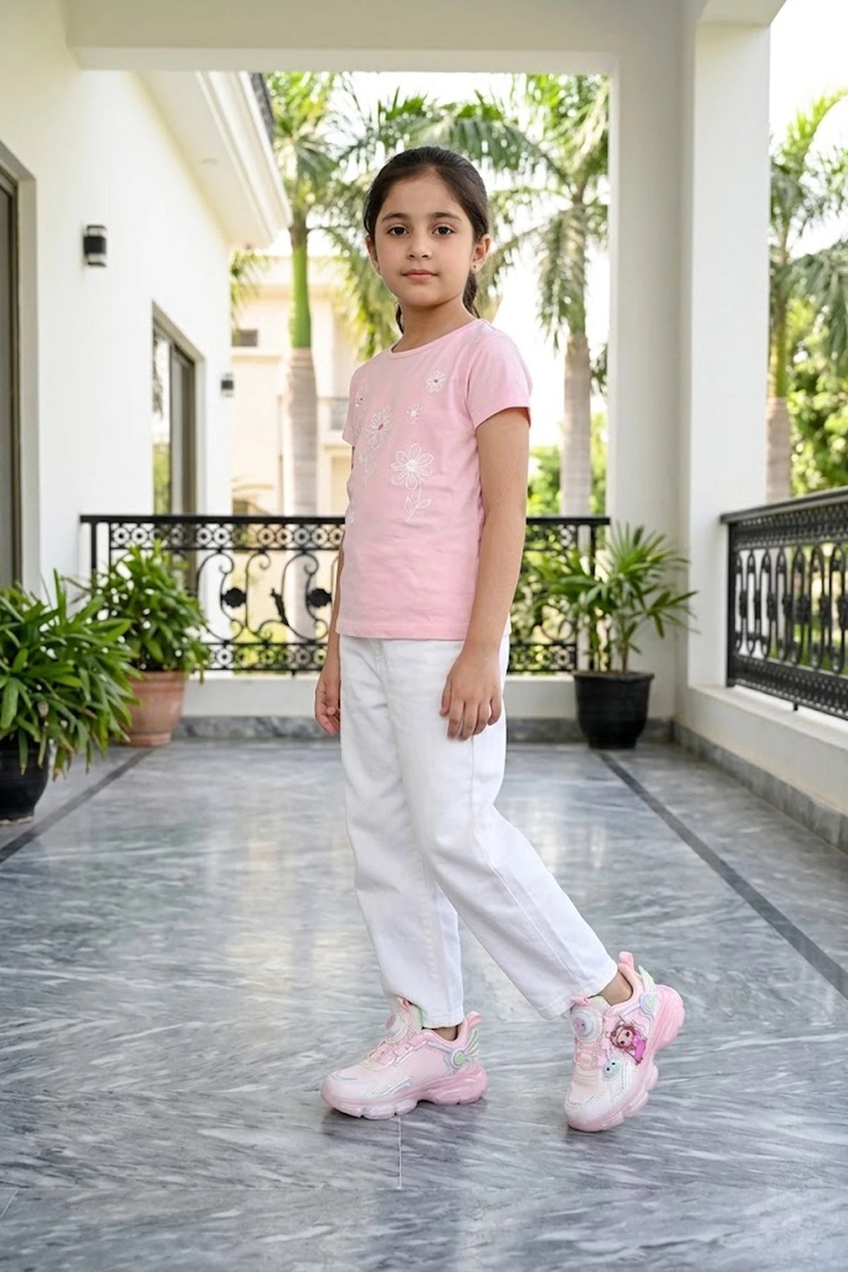 Girl Jogger Shoes Pink 0750418