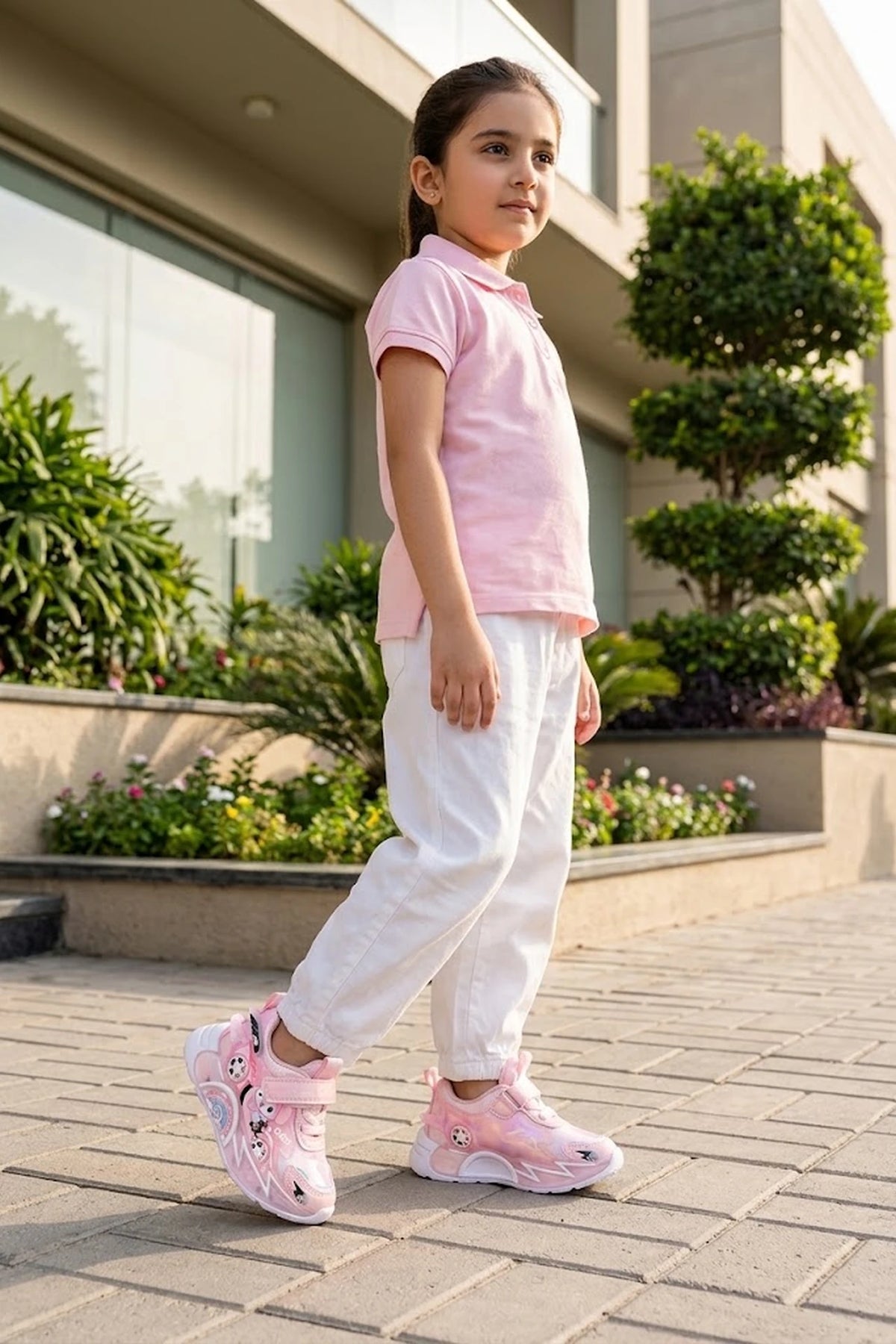 Girl Jogger Shoes Pink 0750423