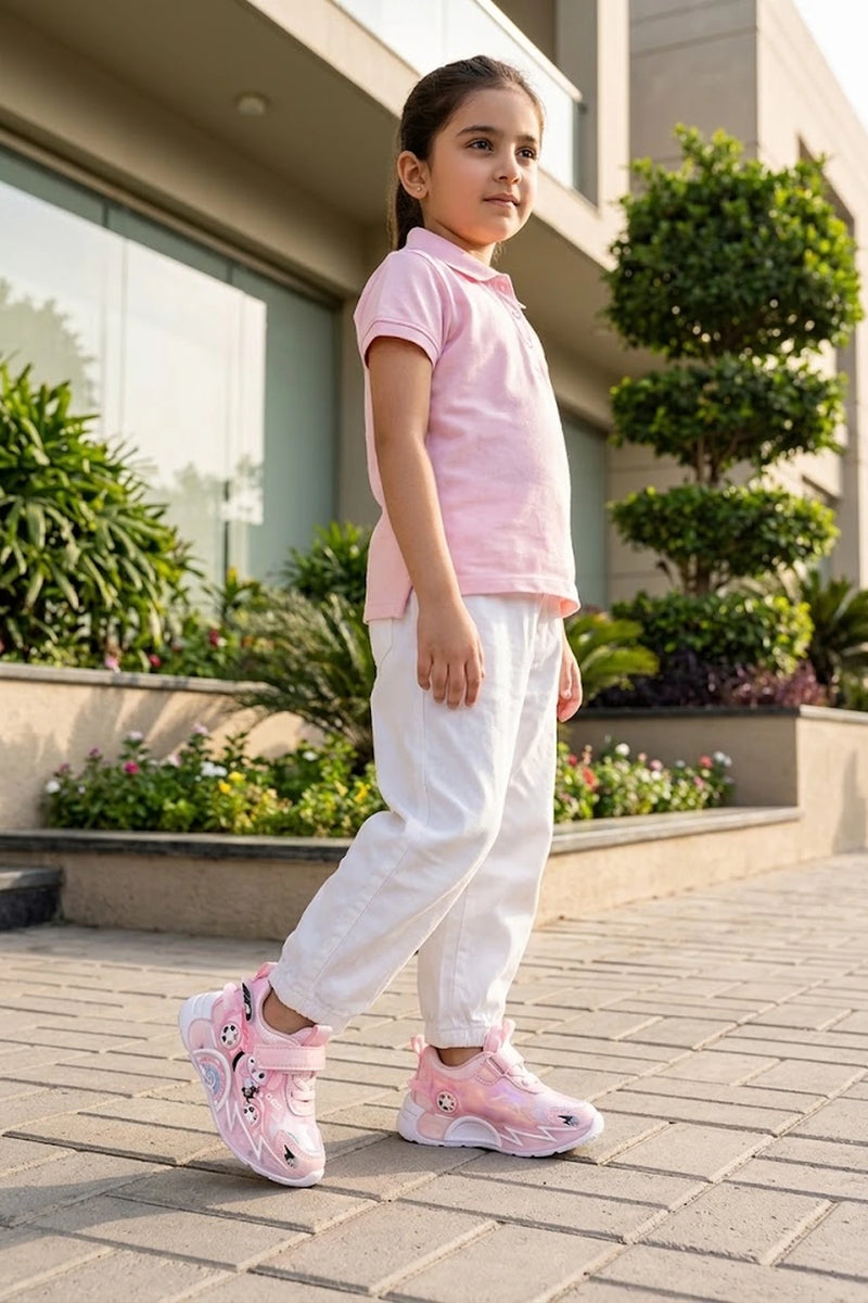 Girl Jogger Shoes Pink 0750423