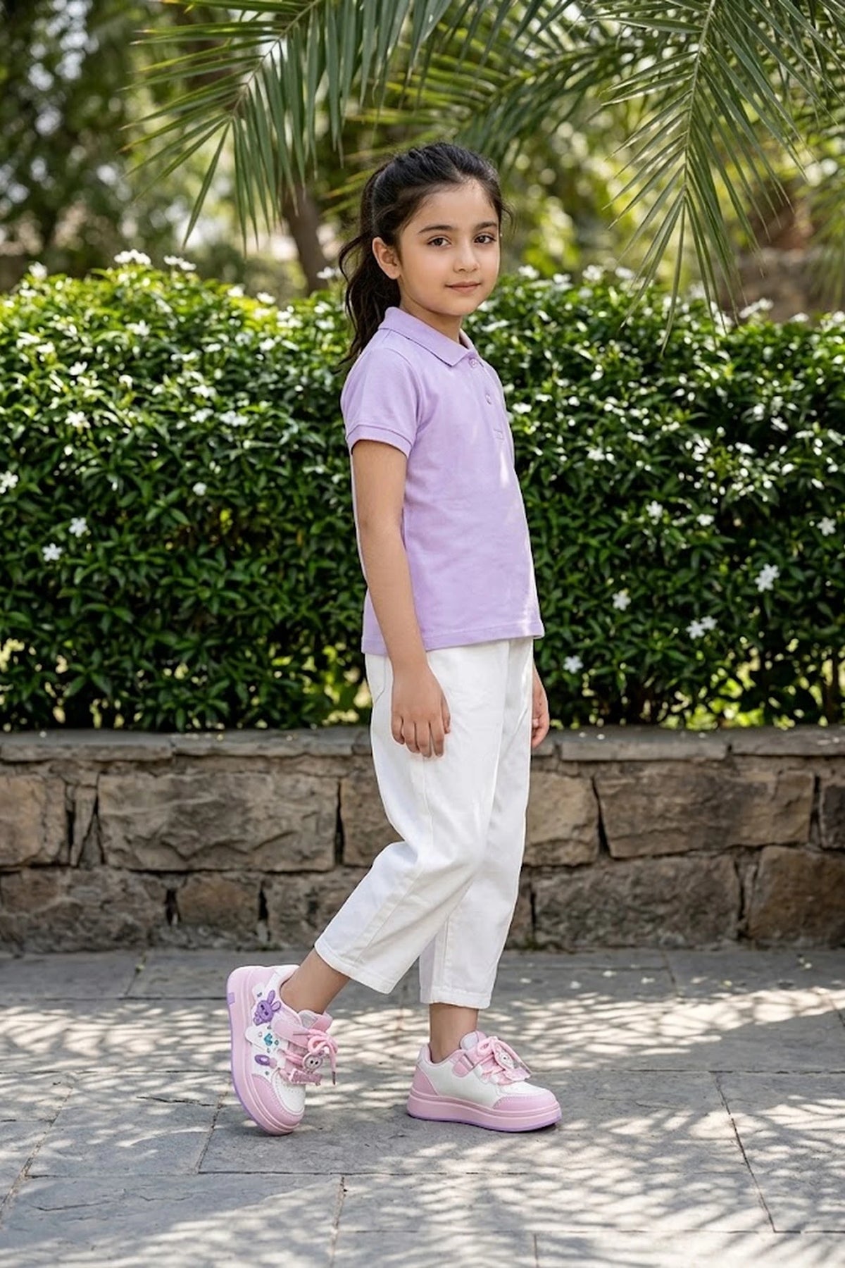 Girl Jogger Shoes Pink 0750424
