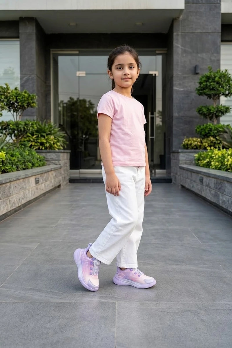Girl Jogger Shoes Purple 0750416
