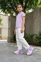 Girl Jogger Shoes Purple 0750419