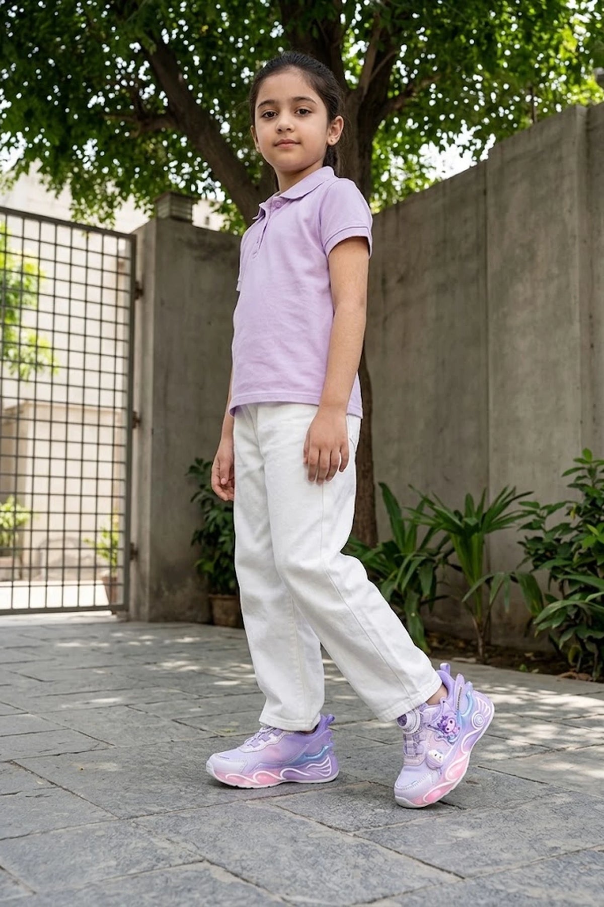 Girl Jogger Shoes Purple 0750419