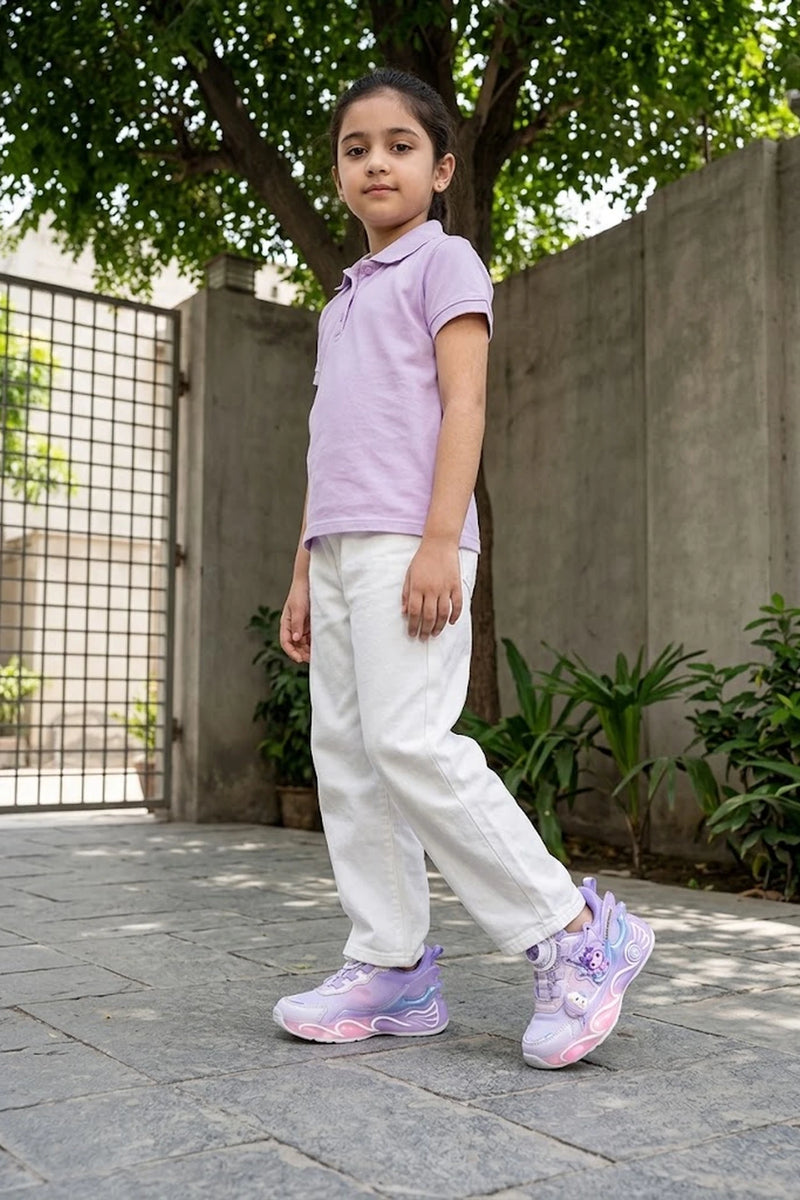 Girl Jogger Shoes Purple 0750419