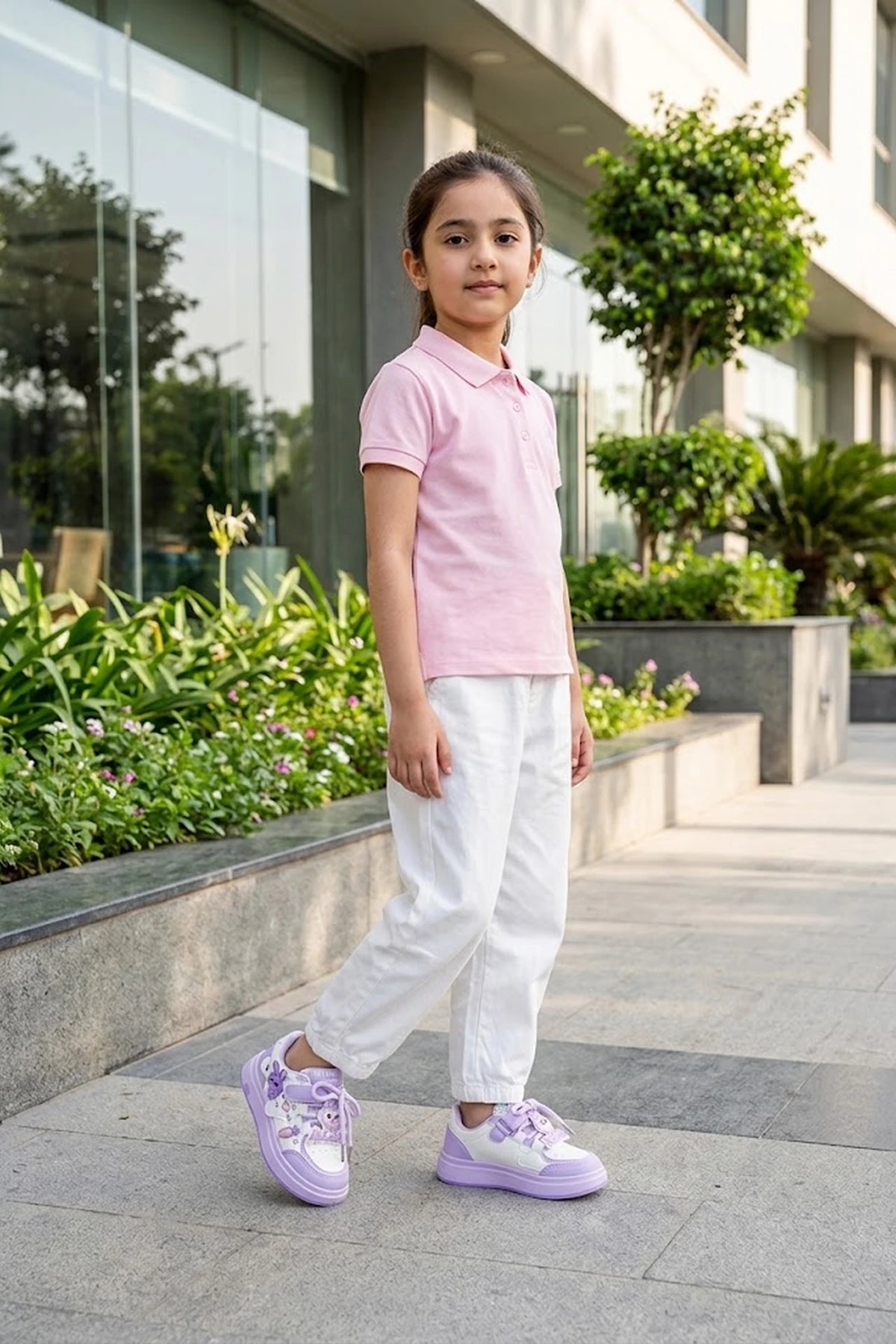 Girl Jogger Shoes Purple 0750424