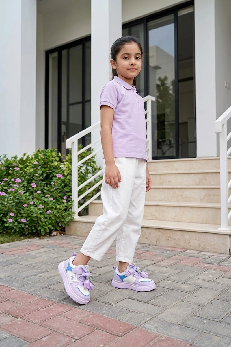 Girl Jogger Shoes Purple 0750425