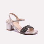 Gold Fancy Heel Sandals 0421492