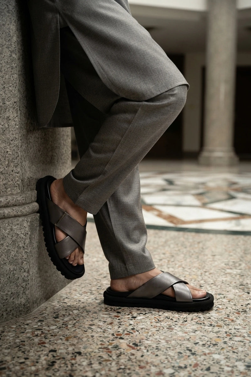 Gray Casual Slipper 0151183