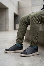 Gray Mens Sneakers Shoes 0120623
