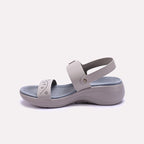 Gray Casual Sandals 0421541