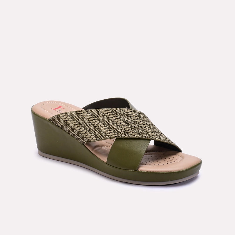 Green_Criss_Cross_Casual_Wedge_Slippers_0413266_1.webp
