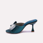 Green Pointed Heel Bridal Slippers 0412763