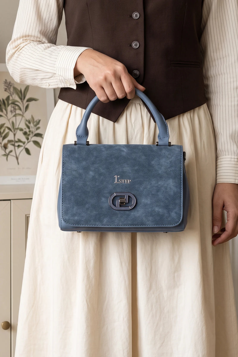 Hand Bag Blue 0322333