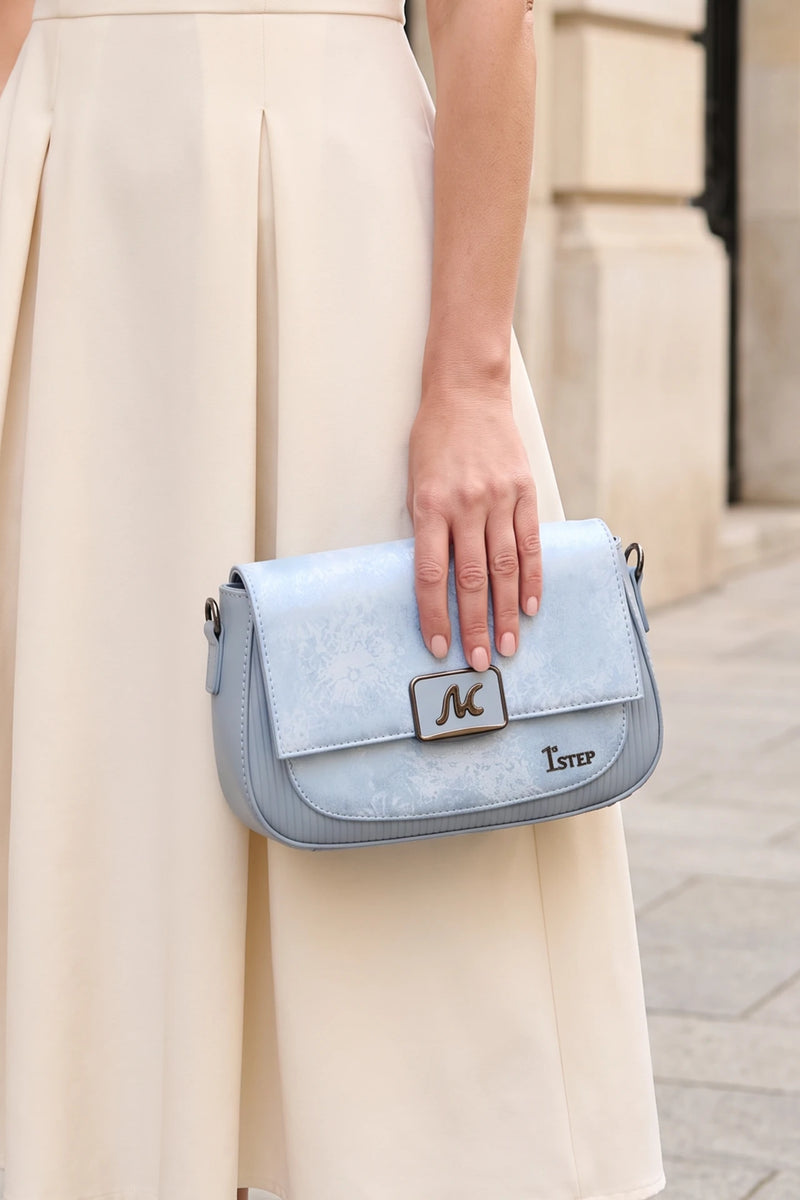 Hand Bag Blue 0322335