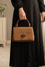 Hand Bag Brown 0322333