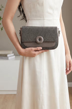 Hand Bag Gray 0322327