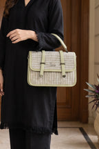 Hand Bag Green 0322334