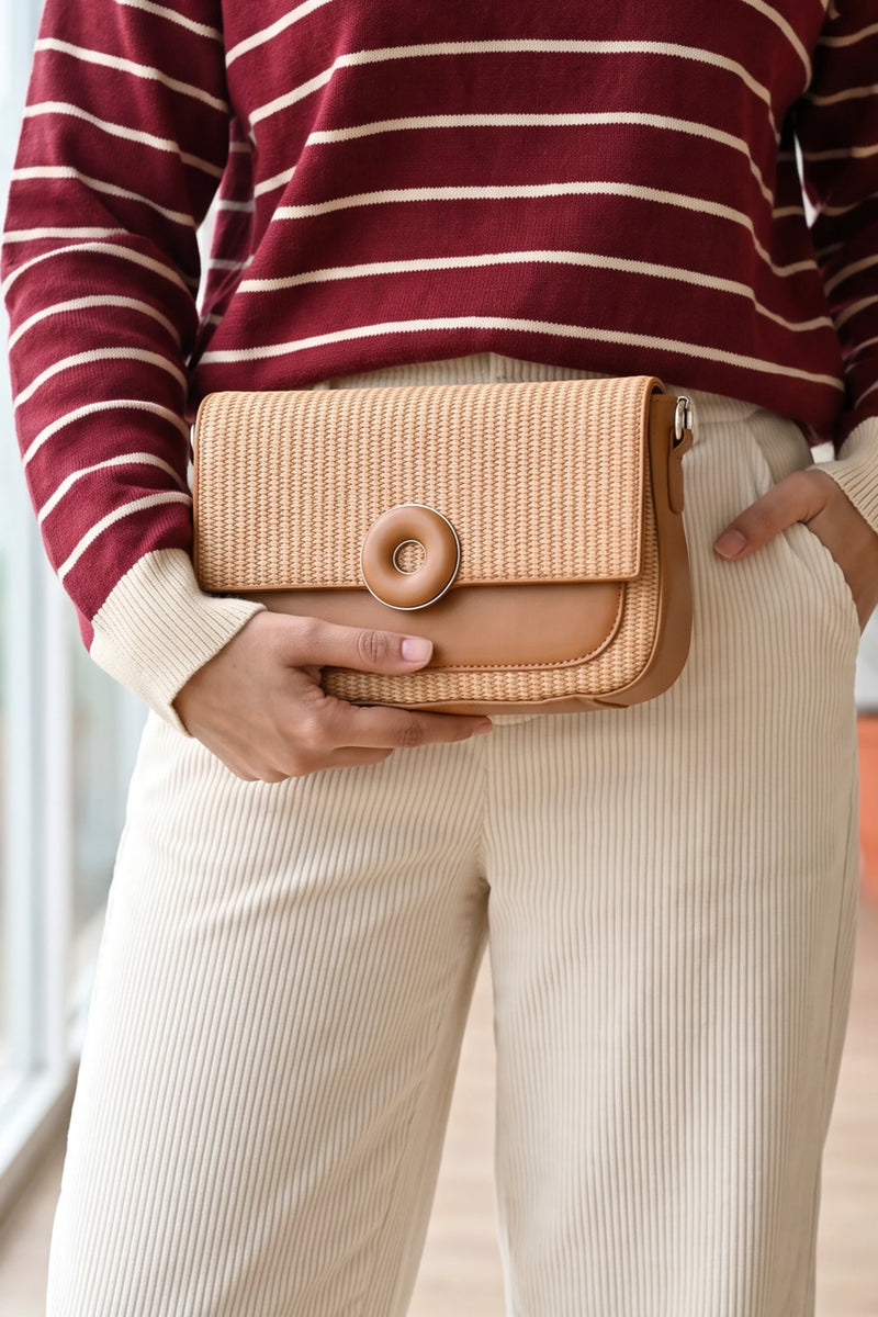 Hand Bag Khaki 0322327