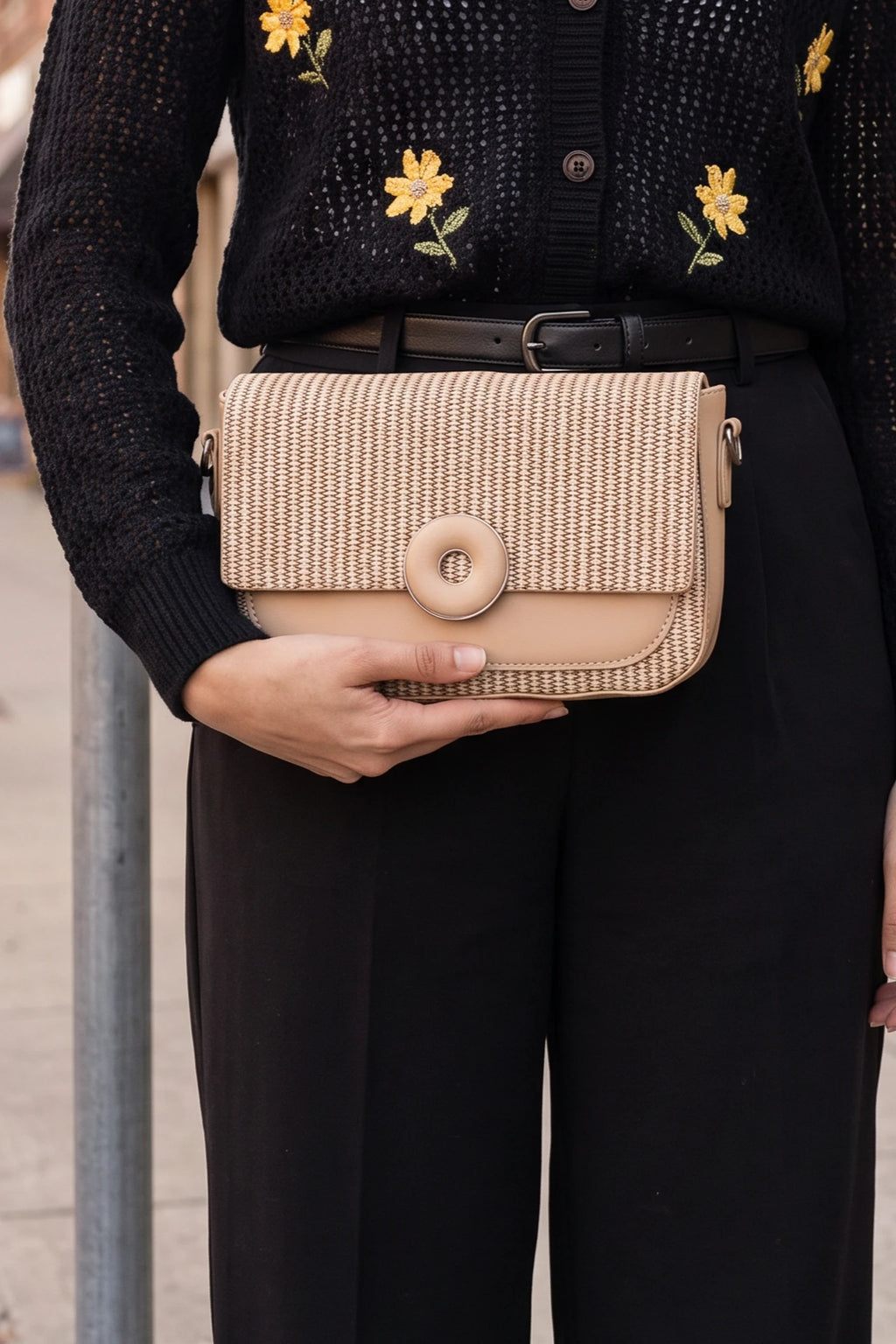 Hand Bag Light Brown 0322327