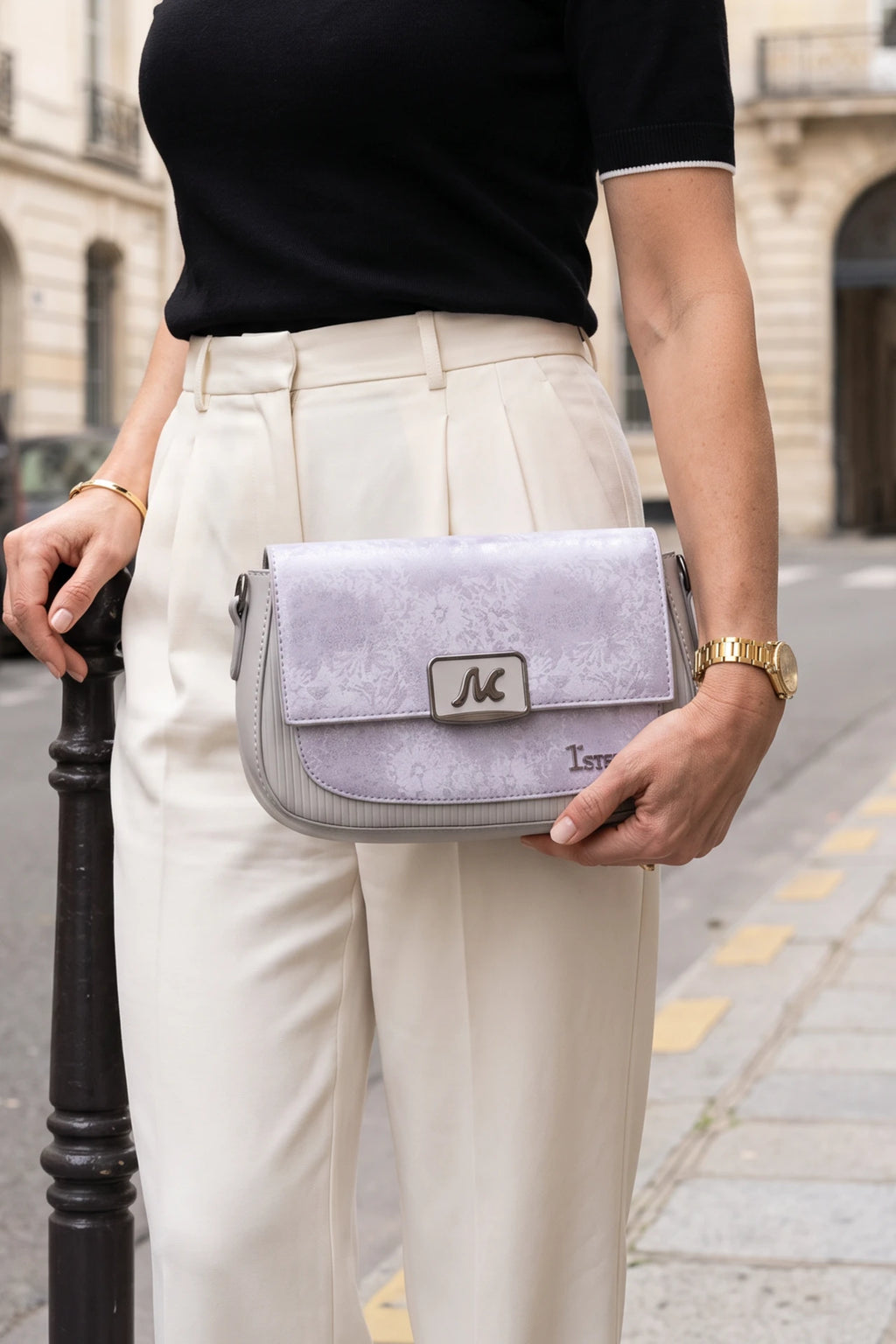 Hand Bag Light Gray 0322335