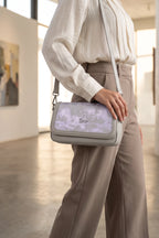 Hand Bag Light Gray 0322336
