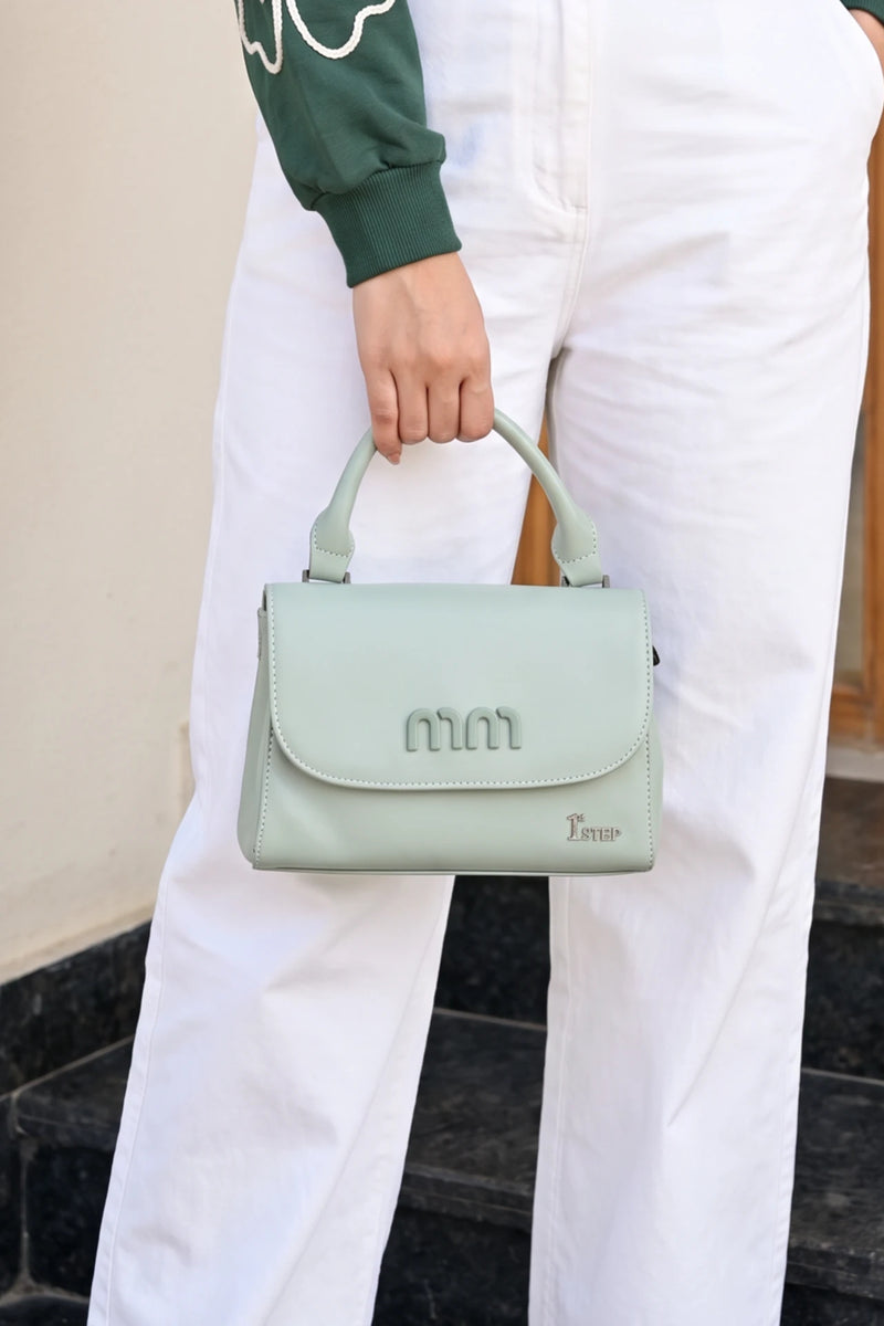 Hand Bag Light Green 0322331