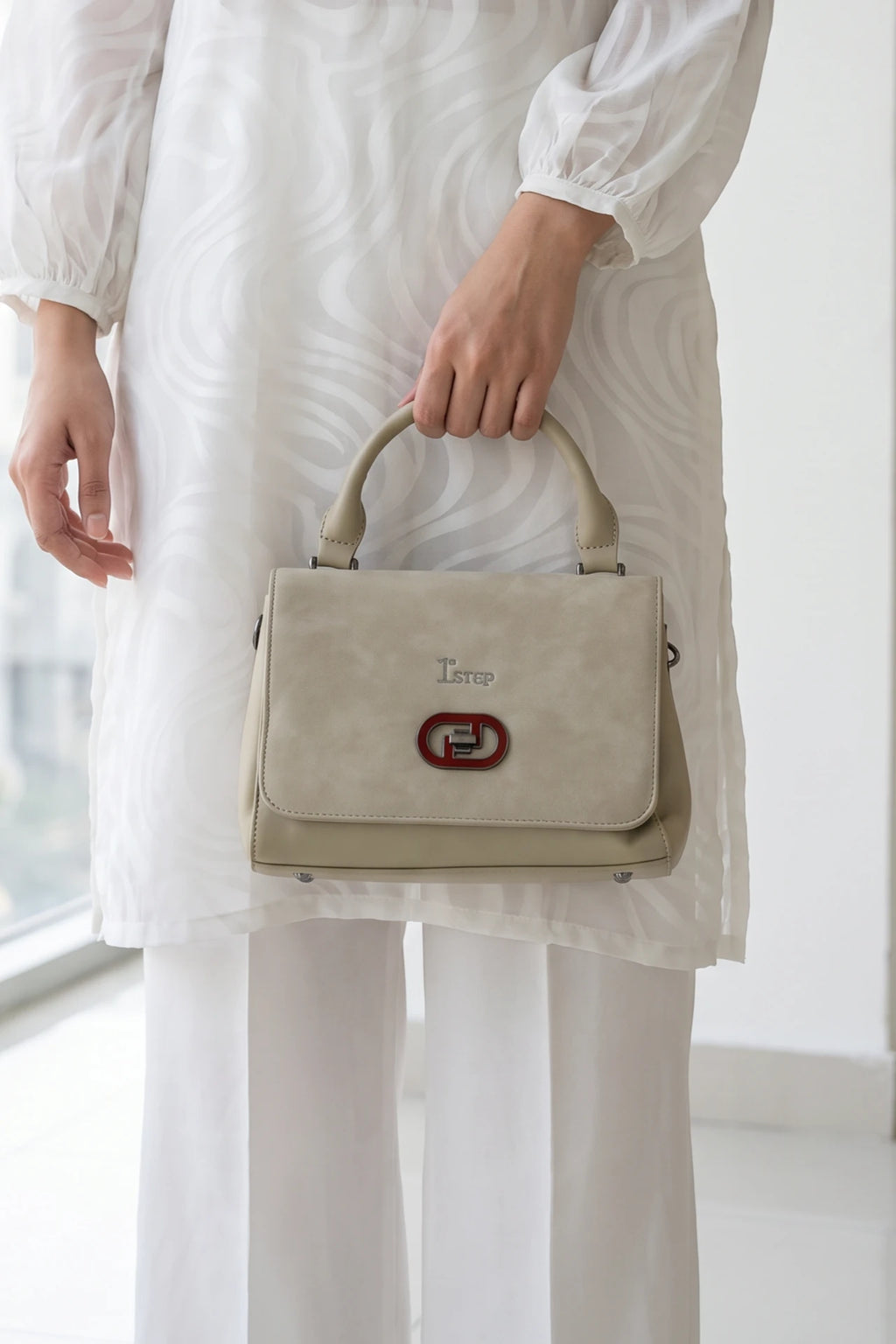 Hand Bag Light Green 0322333