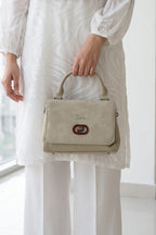 Hand Bag Light Green 0322333