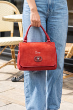 Hand Bag Maroon 0322333