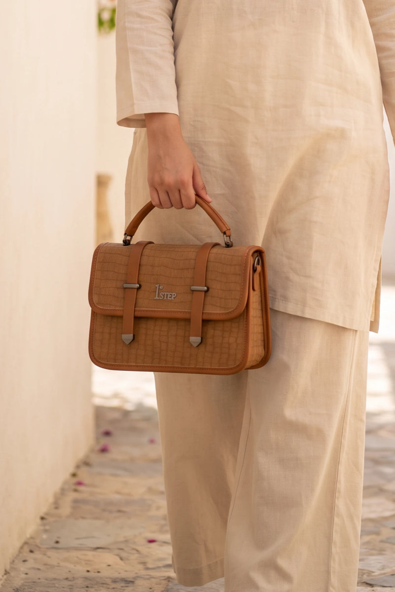 Hand Bag Mustard 0322334