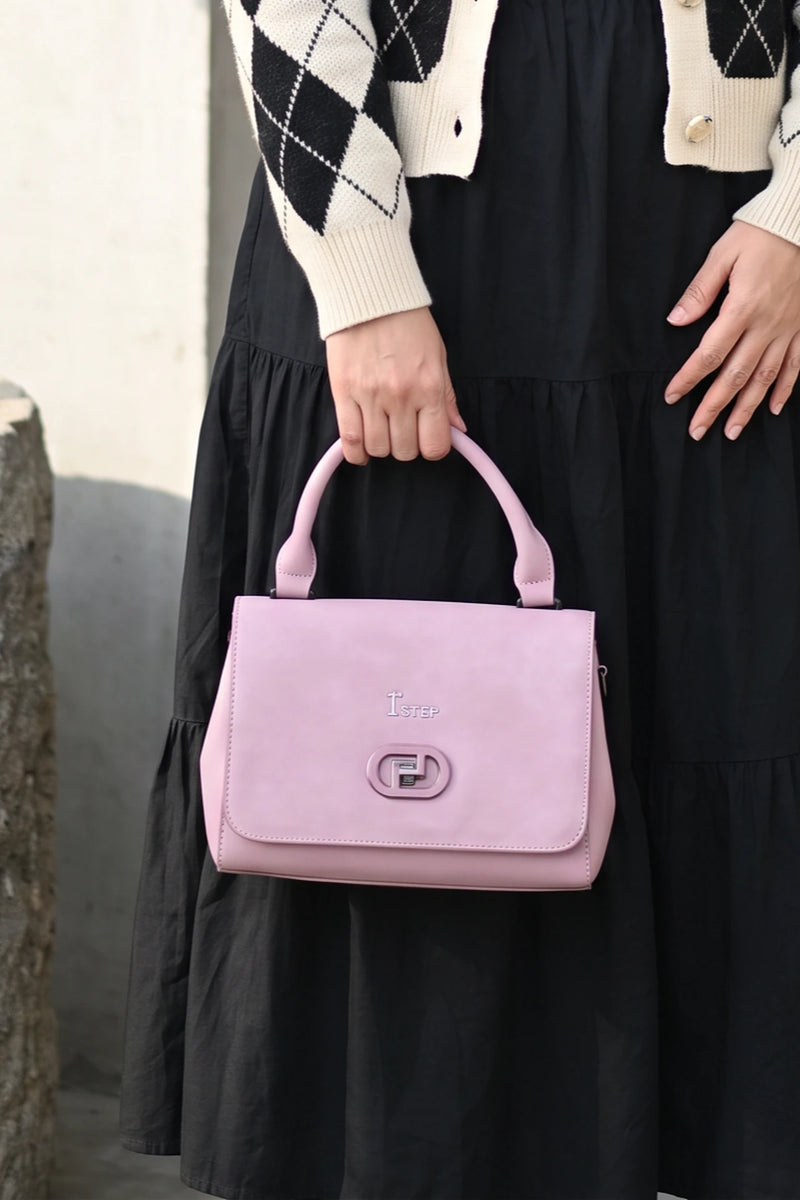Hand Bag Purple 0322333