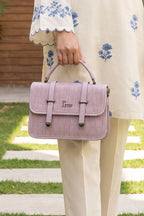 Hand Bag Purple 0322334