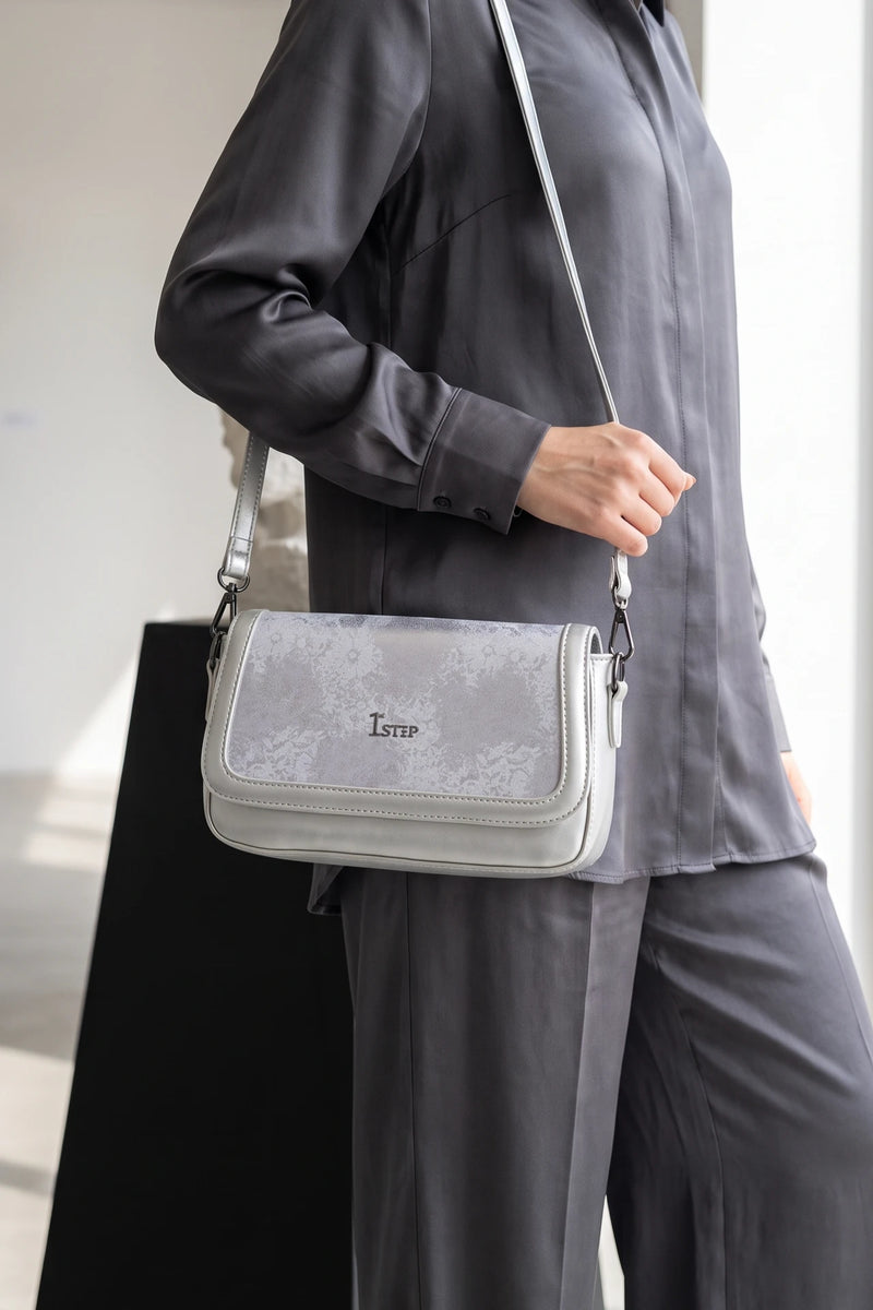 Hand Bag Silver 0322336