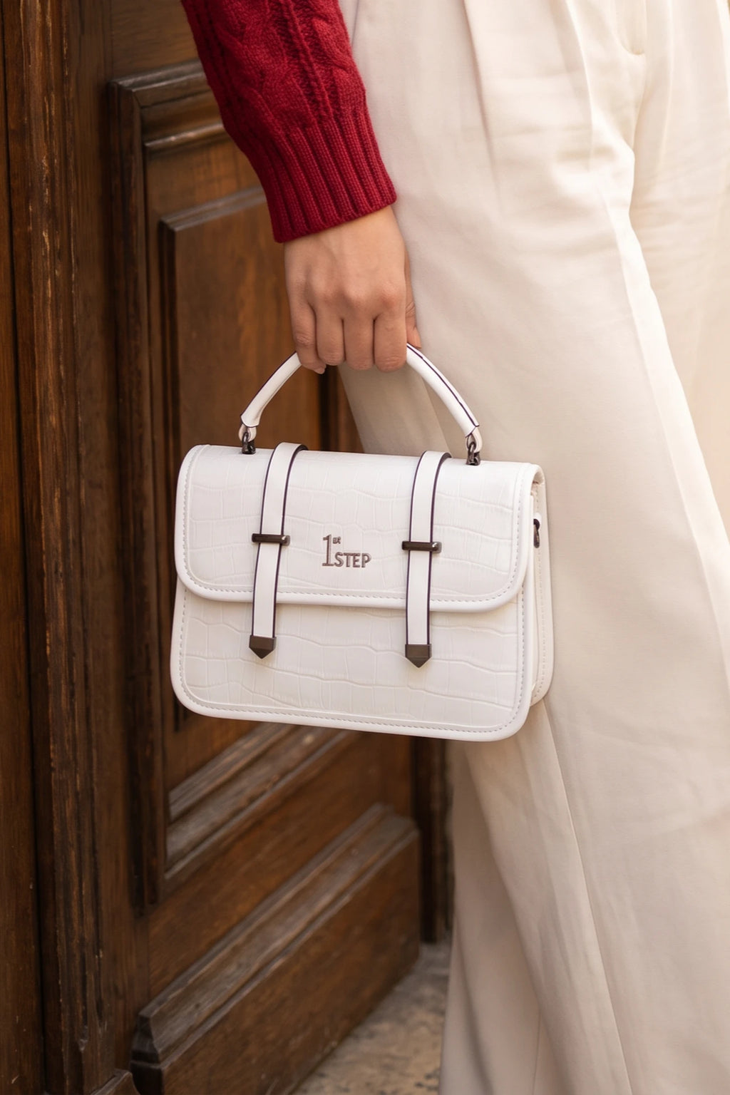 Hand Bag White 0322334