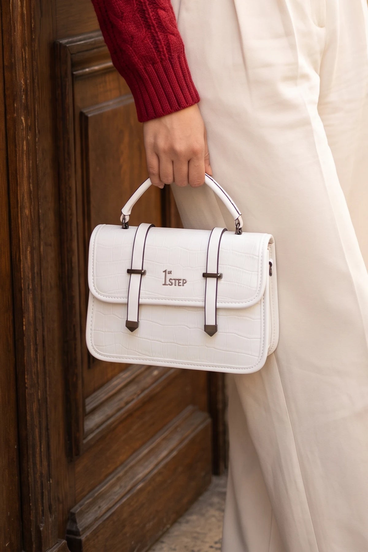 Hand Bag White 0322334