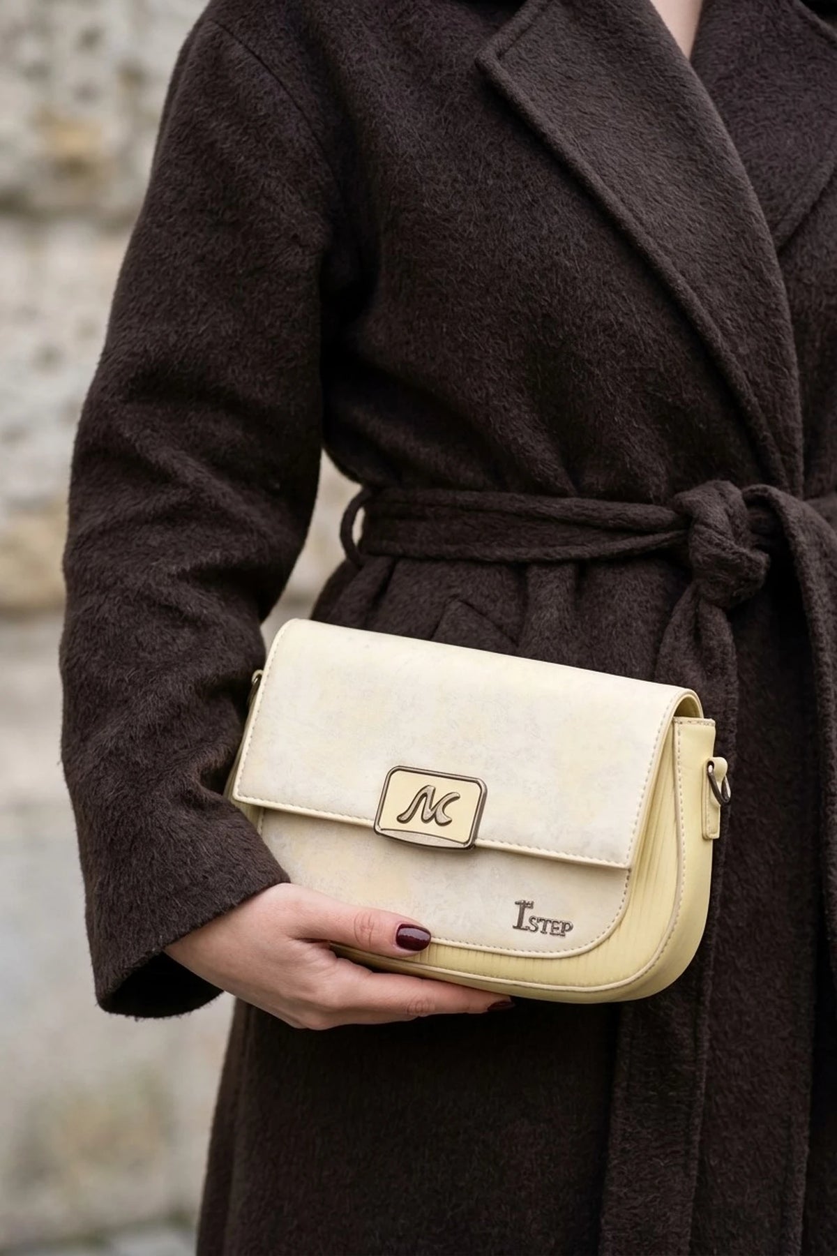 Hand Bag Yellow 0322335