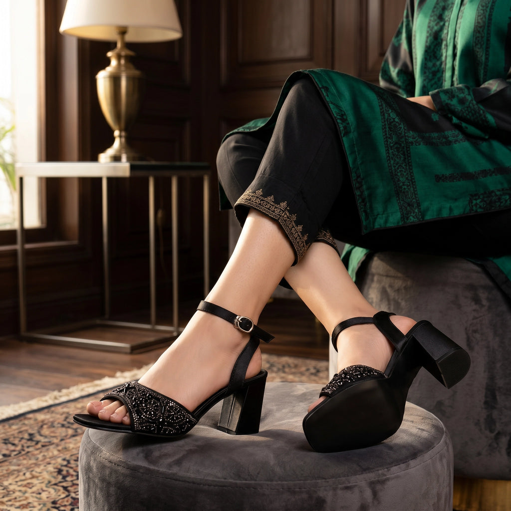 Fancy Sandal Black 0421756