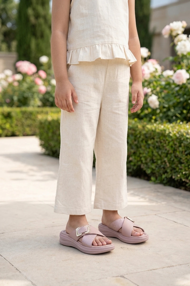 Girl Fancy Slipper Pink 0730405